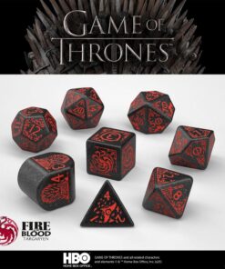 Il Trono Di Spade Dice Set Targaryen (8) Q Workshop