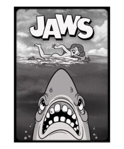 Jaws Art Print Edizione Limitata 42 X 30 Cm Fanattik