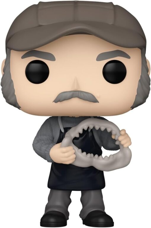 Jaws Pop! Rocks Vinile Figura Quint 9 Cm Funko (Spedito in 24 ore) - immagine 2