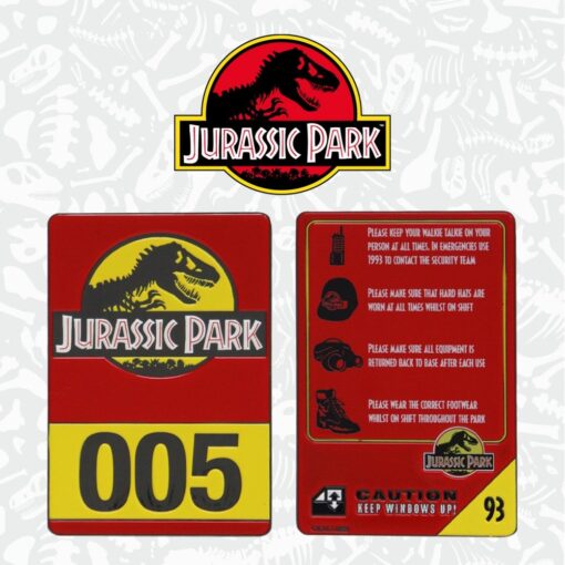 Jurassic Park 30th Anniversary Lingotto Edizione Limitata Fanattik
