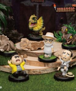 Jurassic Park Mini Uova Attack Figures Jurassic Park Series Set 10 Cm Beast Kingdom Toys
