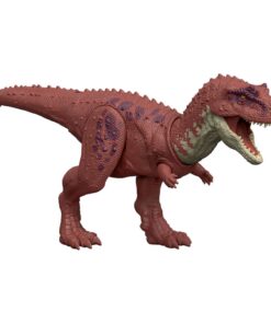 Jurassic World Rebirth Action Figura Con Suono Wild Roar Aucasaurus 12 Cm Mattel