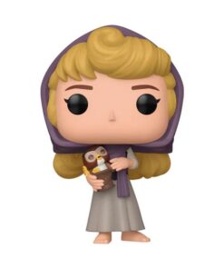 La Bella Addormentata 65th Anniversary Pop! Disney Vinile Figura Aurora W/owl 9 Cm Funko