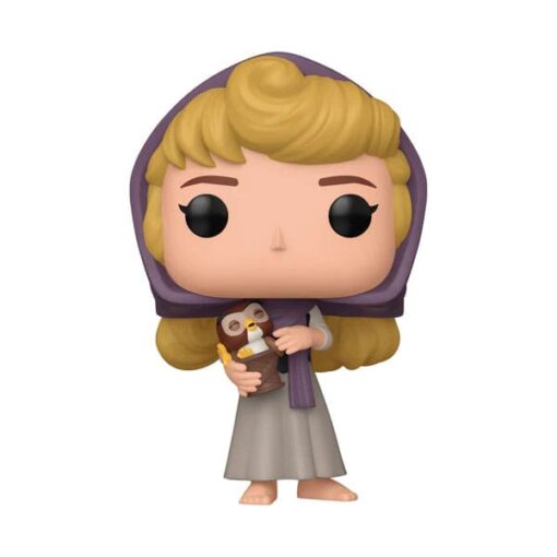 La Bella Addormentata 65th Anniversary Pop! Disney Vinile Figura Aurora W/owl 9 Cm Funko