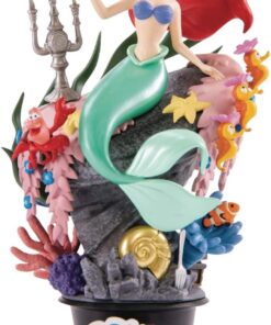 La Sirenetta Disney Figura Ariel Sebastian Flounder Diorama 15 cm Beast Kingdom