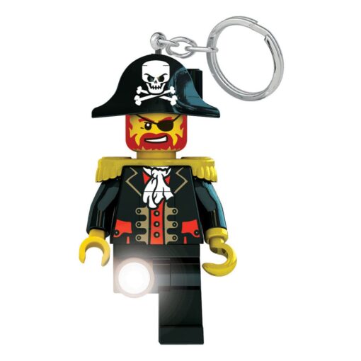 Lego Iconic Light-up Portachiavi Captain Brickbeard 8 Cm Joy Toy (it)