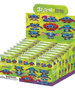 Lilo & Stitch 3d Pvc Bag Clips Series 1 Stitch In Costume  Con Figure Int.
