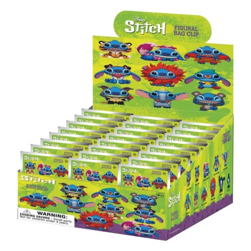Lilo & Stitch 3d Pvc Bag Clips Series 1 Stitch In Costume  Con Figure Int.