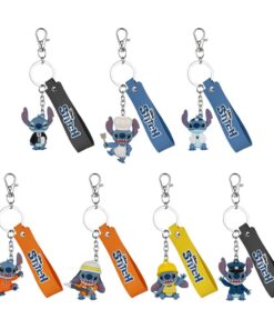 Lilo & Stitch Job Experience Camp Series Portachiavis Blind Box Stitch 4 Cm  Beast Kingdom Toys