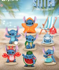 Lilo & Stitch Mini Uova Attack Figures 10 Cm Stitch Summer Dress Up Series Assortment (6) Beast Kingdom Toys