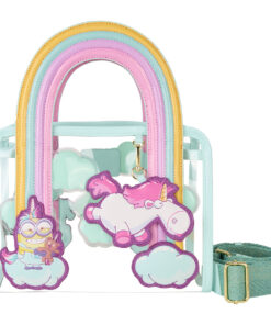 Loungefly Minions Fluffy Unicorn Borsa A Tracolla Loungefly