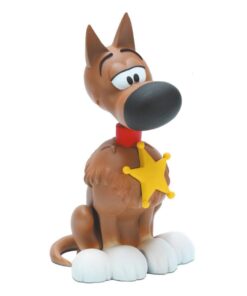 Lucky Luke Salvadanaio Rantanplan Plastoy