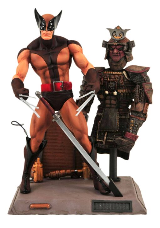 Marvel Select Action Figura Brown Costume Wolverine 18 Cm Diamond Select (Spedito in 24 ore) - immagine 2