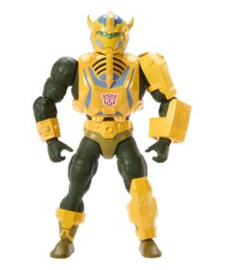 Masters Of The Universe X Transformers Action Figura Bumblebee Armor Man-at-arms Heo European Esclusiva 14 Cm Mattel