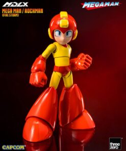 Mega Man Mdlx Action Figura Mega Man / Rockman (fire Storm) 10 Cm Threezero