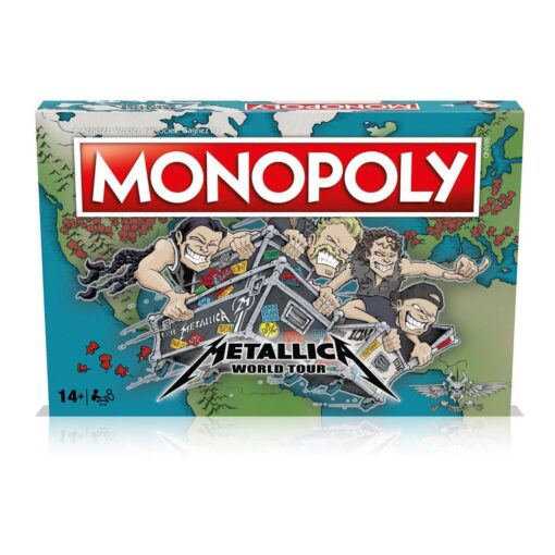 Metallica Monopoly Metallica World Tour Winning Moves