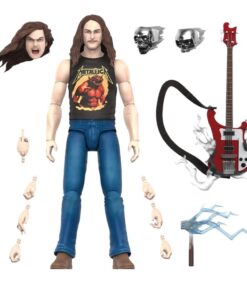 Metallica Ultimates Action Figura Wave 2 Cliff Burton 18 Cm Super7
