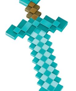 Minecraft Replica in Plastica Spada Diamante 51 Cm Disguise