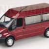 MINICHAMPS 430089400 FORD TRANSIT 2000 PULMINO BUS RED METALLIC Scatola Rovinata Modellino