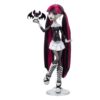 Monster High Reel Drama Bambola Draculaura In Black E White Mattel
