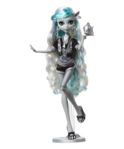 Monster High Reel Drama Bambola Lagoona Blue In Black E White Mattel
