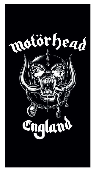 Motörhead Telo Mare Asciugamano Logo 150 X 75 Cm Kkl