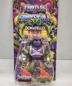 Motu X Tmnt: Turtles Of Grayskull Action Figura Donatello 14 Cm Mattel (Spedito in 24 ore)