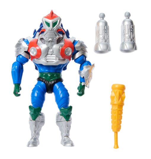 Motu X Tmnt: Turtles Of Grayskull Action Figura Mekaneck 14 Cm Mattel (Spedito in 24 ore) - immagine 2