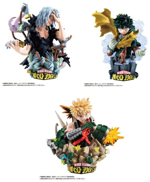 My Hero Academia Petitrama Ex Series Trading Figura 3-set Type-decision 9 Cm Megahouse