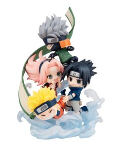 Naruto Shippuden Figunity Pvc Mini Statua Gather Here
