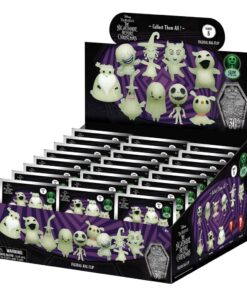 Nightmare Before Natale 3d Pvc Bag Clips  Glow In The Dark Series 8  Con Figure Int.