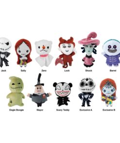 Nightmare Before Natale Peluche Bag Clips  Con Figure Int.