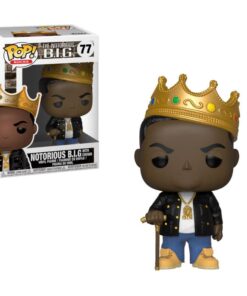 Notorious B.i.g. Pop! Rocks Vinile Figura Notorious B.i.g. Con Crown 9 Cm Funko