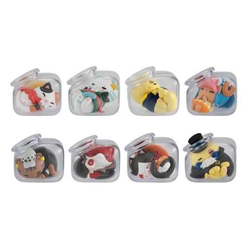 One Piece Mega Cat Project Trading Figura Good Night Nyanpiecenyan! 3 Cm  Megahouse