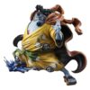 One Piece P.O.P. "Maximum" Statua Pvc Knight Of The Sea Jinbe 25 Cm Megahouse