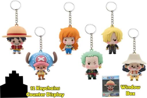 One Piece - Portachiavi Dislay (12) Portachiavi Yume
