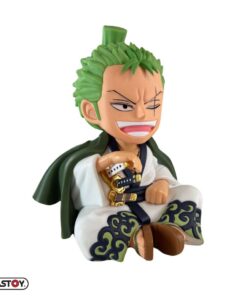 ONE PIECE ZOROJURO MONEY BOX Salvadanaio Plastoy