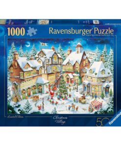 Original Ravensburger Quality Jigsaw Puzzle Natale Village Edizione Limitata (1000 Pezzi) Ravensburger