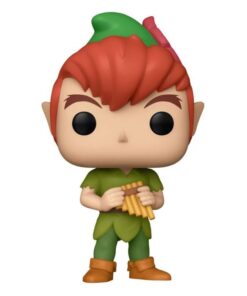 Peter Pan 70th Funko POP Disney Vinile Figura Peter con Flauto 9 cm