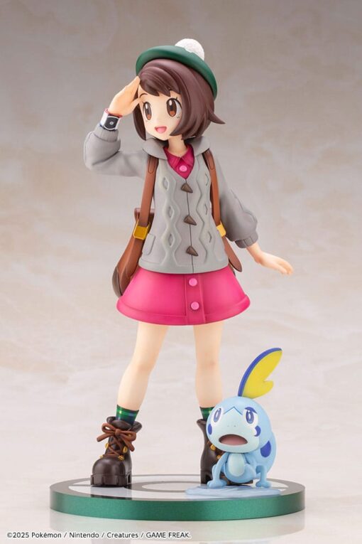 Pokémon Artfxj Statua 1/8 Gloria & Sobble 21 Cm Kotobukiya
