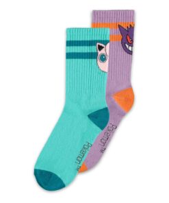 Pokemon Calzini 2-pack Heads Grey 39-42 Difuzed