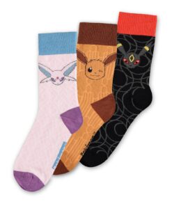 Pokémon Calzini 3-pack Eevee Evolution 2.0 39-42 Difuzed