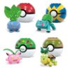 Pokémon MEGA Construction Set Grass-Type Trainer Team Building Toy Kit Mattel