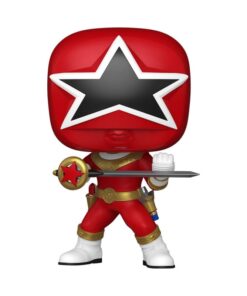 Power Rangers Generations (tommy) Pop! Movies Vinile Figures Zeo - Red Ranger 9 Cm Funko