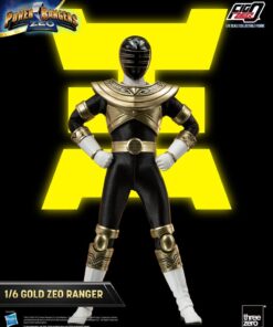 Power Rangers Zeo Figzero Action Figura 1/6 Gold Ranger 30 Cm Threezero