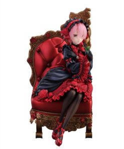 Re:zero -starting Life In Another World F:nex Pvc Statua 1/7 Ram Gothic Ver. 20 Cm Furyu