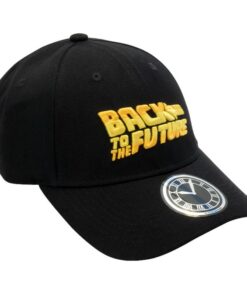 Ritorno Al Futuro - Cap Black Ritorno Al Futuro Logo