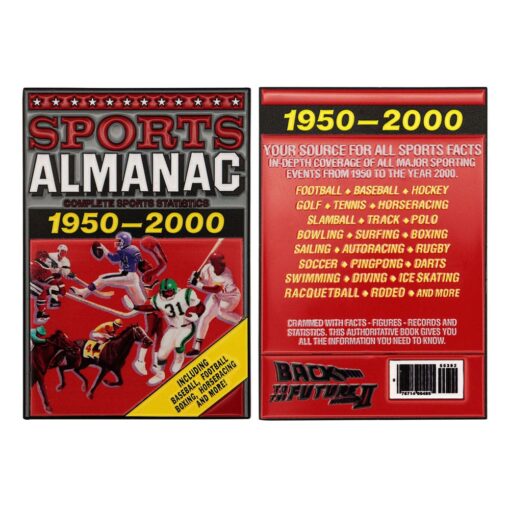 Ritorno Al Futuro Ingot Sport Almanac Edizione Limitata Fanattik