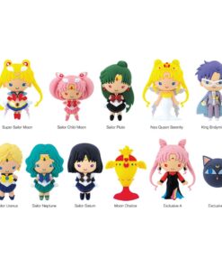Sailor Moon 3d Pvc Bag Clips Series 4 Set Da 24 Buste Monogram