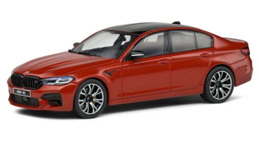 SOLIDO SL4312702 BMW 5 SERIES M5 (F90) V8 BITURBO 2021 RED 1:43 Modellino